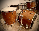 Drumpickers  DP Custom Series  in Semi-Gloss Antique Ribbon Mahogany