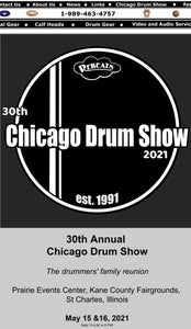 2021 Chicago Drum Show May 15th & 16th