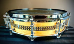 Rio Grande 14x4” “Malvado Hombré” Snare Drum in High Gloss Natural Finish