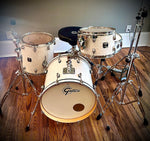 Gretsch Catalina Bop Kit 4pc Shell Pack with Snare Drum in White Marine Pearl