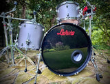 Ludwig Neusonic 3pc Shell Pack in Silver Dust (22x14”BD, 16x16”FT, 13x9”RT)