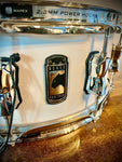 Mapex Black Panther Venom 14 x 5.5 inch Snare Drum in Arctic White