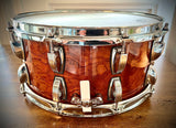 Ludwig Classic Maple 7-Ply 14x6.5” Snare Drum In #53 African Bubinga
