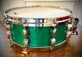 Tama Starclassic 14x5.5” Performer Birch Bubinga Snare Drum in British Racing Green