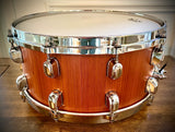 TAMA Starclassic 14x6.5” Birch/Walnut Snare Drum w/ Upgrades