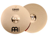 Meinl Cymbals 14 inch Classics Custom Medium Hi-hat Cymbals