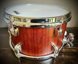 Tama S.L.P. Mod Bubinga Snare Drum - 7 inches x 12 inches in Satin Bubinga BONUS: Free Gator padded snare case!