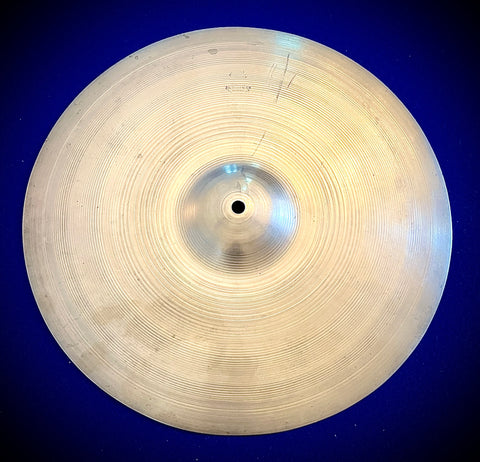 Zildjian 15” Transition Stamp (1939-1955) Bottom Hi Hat Cymbal - Stamp is missing “Made In The USA” - EXTREMELY RARE