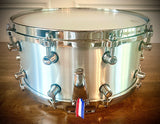 DrumPickers Supercast 14x6.5” Seamless 3mm Cast Aluminum Snare Drum