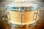 Rana 14x5.5” Solid Single-Ply Ash Snare Drum with Maple Reinforcement Rings