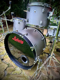 Ludwig Neusonic 3pc Shell Pack in Silver Dust (22x14”BD, 16x16”FT, 13x9”RT)