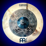 Meinl Custom Classics 18” Dual Crash Cymbal