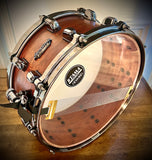 TAMA Bubinga Elite BUS1465 14x6.5” Snare Drum - Matte Natural Finish