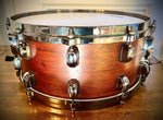 TAMA Bubinga Elite BUS1465 14x6.5” Snare Drum - Matte Natural Finish