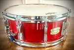 Yamaha 14x5.5” Stage Custom All Birch Snare Drum in Cranberry Red Lacquer