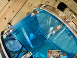 Ludwig 1976 24” Sky Blue Vistalite Bass Drum - 50 Yrs Old