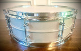 Ludwig LM404 14x5” Acrolite Snare Drum - 1980’s B/O Badge with Upgraded P88 & P33 Strainer System & Chrome Tube Lugs