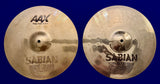 Sabian 14” AAX Stage Hats Hi Hat Cymbals (Pair)