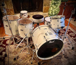 Pearl Decade Maple 6 Pc Shell Pack Drum Kit in White Satin Pearl