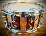 DrumPickers 14x6.5” Oak Stave Constructed Snare Drum