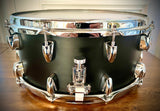 Yamaha Tour Custom 14x6.5” All Maple Snare Drum in Licorice Satin
