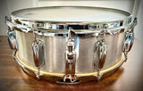 Slingerland Mid 70’s No. 140 Ribbed Aluminum 14x5” Snare Drum with Rapid Strainer