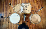 Gretsch Catalina Bop Kit 4pc Shell Pack with Snare Drum in White Marine Pearl