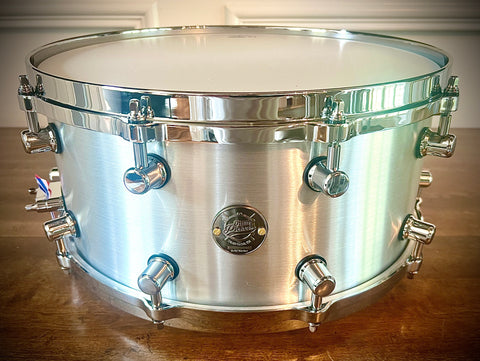 DrumPickers Supercast 14x6.5” Seamless 3mm Cast Aluminum Snare Drum