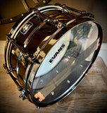 Ludwig Universal Black Brass Snare Drum - 6.5 inches x 14 inches