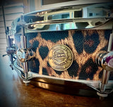 DrumPickers 14x4” DP Custom “Screamin’ Cheetah” Snare Drum