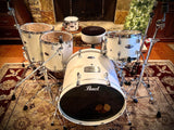 Pearl Decade Maple 6 Pc Shell Pack Drum Kit in White Satin Pearl