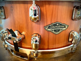 TAMA Starclassic 14x6.5” Birch/Walnut Snare Drum w/ Upgrades