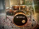 Odery Eyedentity North American Maple 4pc Shell Pack in Brown Fade Mappa Burl