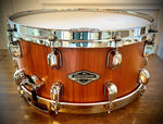 TAMA Starclassic 14x6.5” Birch/Walnut Snare Drum w/ Upgrades