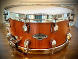 TAMA Starclassic 14x6.5” Birch/Walnut Snare Drum w/ Upgrades