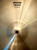 Zildjian A 16” Medium Crash Cymbal - Mid 1980’s Perfect