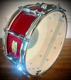 Yamaha 14x5.5” Stage Custom All Birch Snare Drum in Cranberry Red Lacquer