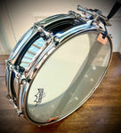 Ahead 14x4” Black Chrome Over Brass Piccolo Snare Drum