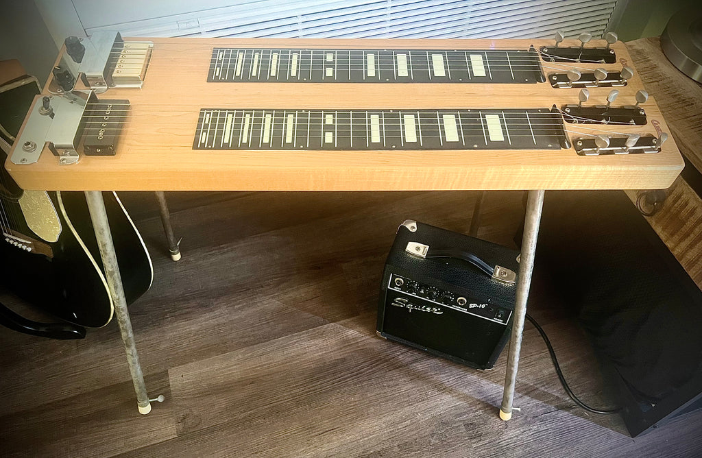 Vintage 1960's Carvin Double-6 Lap Steel Guitar – DrumPickers