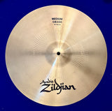 Zildjian A 16” Medium Crash Cymbal - Mid 1980’s Perfect