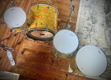Ludwig Classic Maple 4-Piece Mod Shell Pack With 22" Bass Drum in Citrus Mod Finish