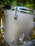 Ludwig Neusonic 3pc Shell Pack in Silver Dust (22x14”BD, 16x16”FT, 13x9”RT)