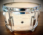 DrumPickers 10x5.5” Firecracker Snare Drum in Strata White Pearl