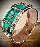 Tama Starclassic 14x5.5” Performer Birch Bubinga Snare Drum in British Racing Green