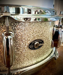 Slingerland Vintage 1977 Artist Model 14x5.5” Snare Drum in Silver Sparkle
