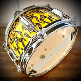 DrumPickers 10x5.5” Firecracker Snare Drum in “Hell Hath No Fury” Finish Ply