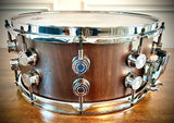 Tama S.L.P. G-Walnut 6.5 x 14-inch Snare Drum- Matte Black Walnut