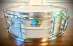 Ludwig LM404 14x5” Acrolite Snare Drum - 1980’s B/O Badge with Upgraded P88 & P33 Strainer System & Chrome Tube Lugs