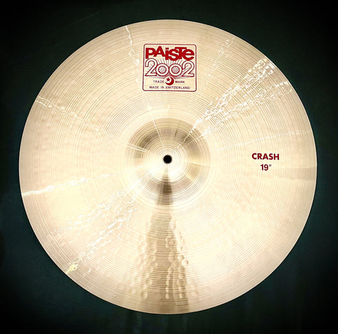 Paiste 19” 2002 Crash Cymbal