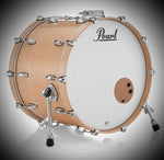 Pearl Professional 24x14” Bass Drum in #102 Gloss Natural Lacquer - With OR WITHOUT BB3 Rack Tom Mount